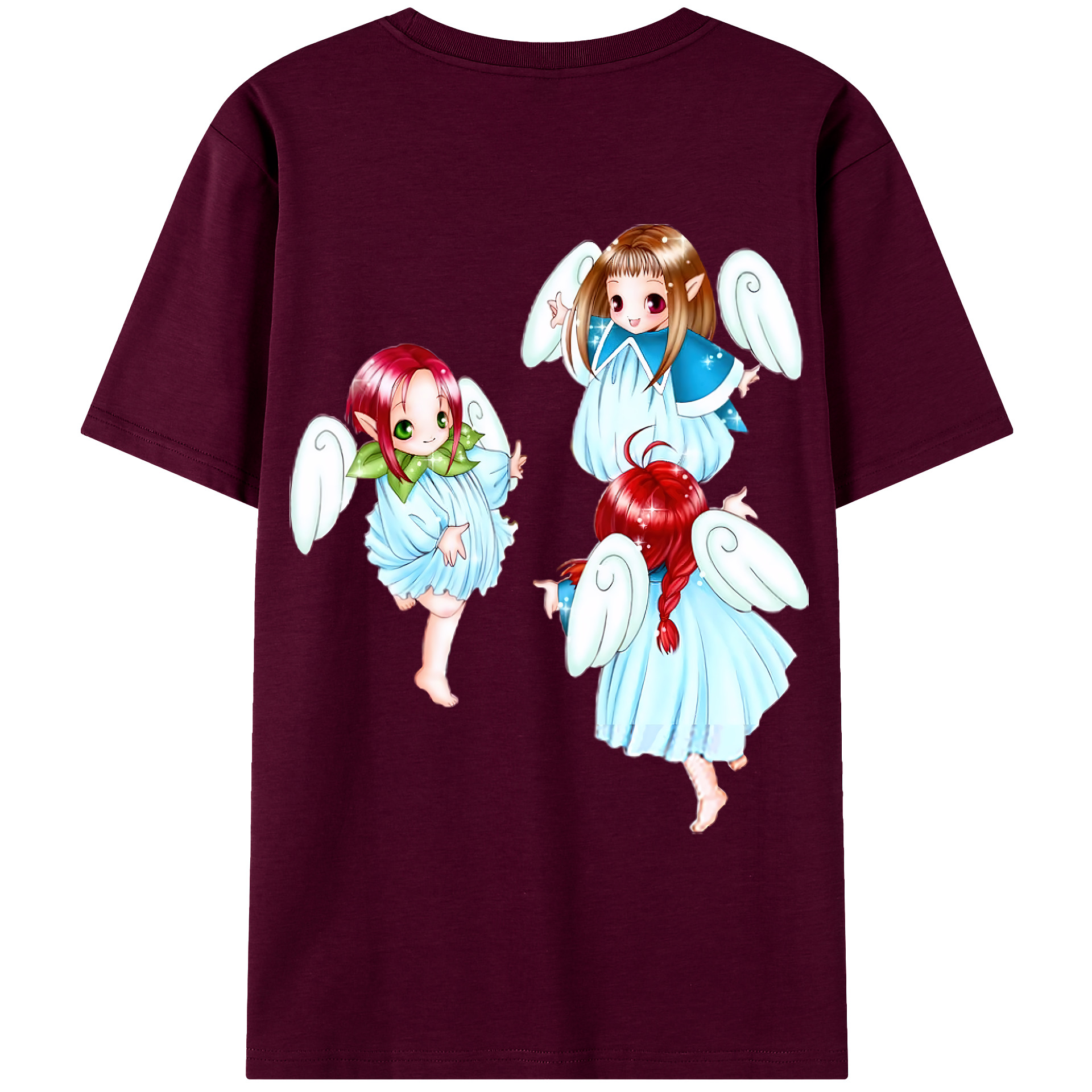 （画像用） 遊☆戯☆王 Yu-Gi-Oh! レディース半袖Tシャツ(バックプリント)